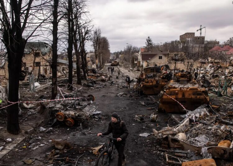 La guerra en Ucrania dejó más de 10.300 muertos en casi dos años y destrozos por 450.000 millones de dólares