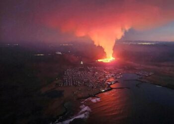 Un volcán en la región de Reykjanes, Islandia hizo erupción en menos de un mes