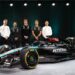 Mercedes presentó el último auto que utilizará Hamilton antes de ir a Ferrari