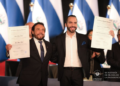 TSE entrega credenciales oficiales a presidente y vicepresidente electos de El Salvador, Nayib Bukele y Félix Ulloa
