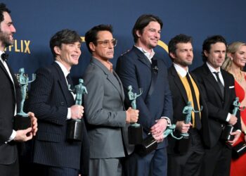 SAG Awards 2024: Oppenheimer se lleva el premio a Mejor Elenco