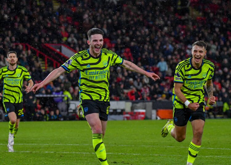 Arsenal no se despeina y golea a Sheffield United que sigue en el último lugar de la tabla