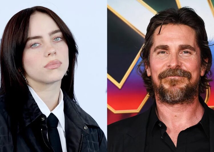 Billie Eilish reveló que soñar con Christian Bale le hizo darse cuenta de que necesitaba romper con su novio
