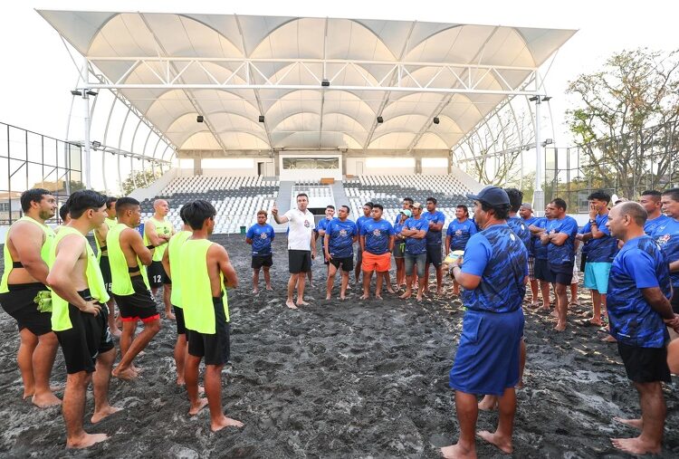INDES pone en marcha el Curso Internacional para Entrenadores de Fútbol Playa