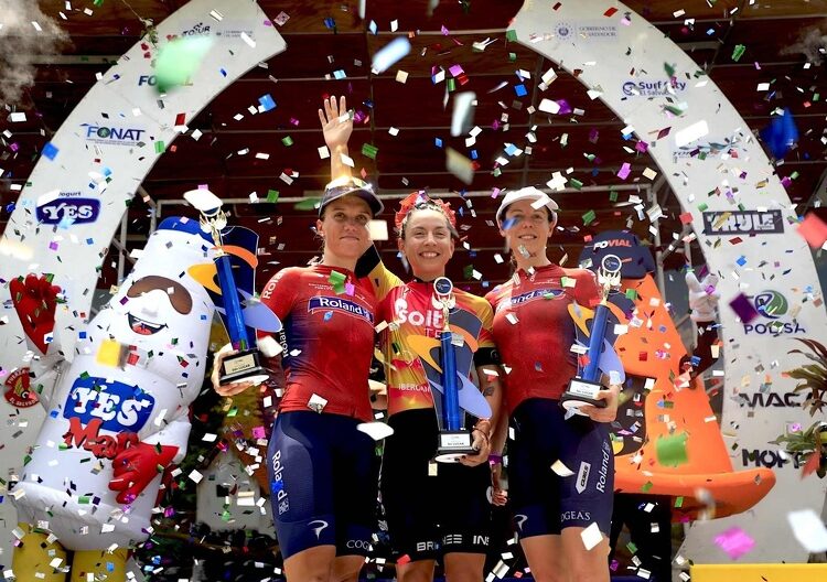 Ciclista chilena Aranza Villalón es campeona del Grand Prix MOPT Tour El Salvador 2024