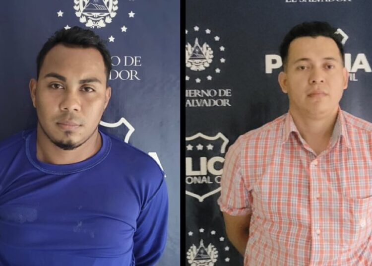 Detienen en flagrancia a dos sujetos por el delito de hurto