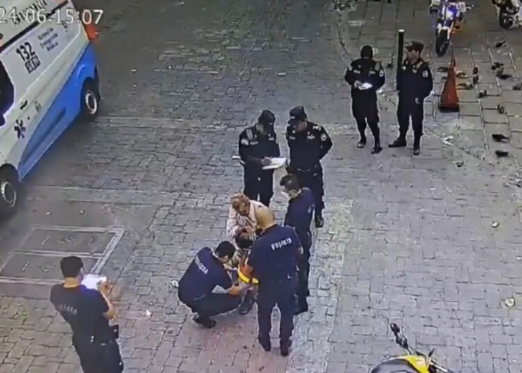 Sistema de videovigilancia del 911 alertó a la PNC sobre accidente de tránsito en San Salvador