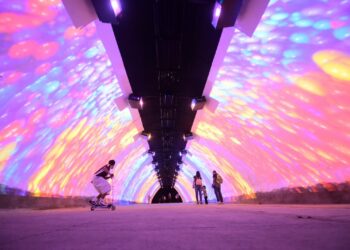 Habilitan nueva atracción tecnológica en plaza bulevar Monseñor Romero