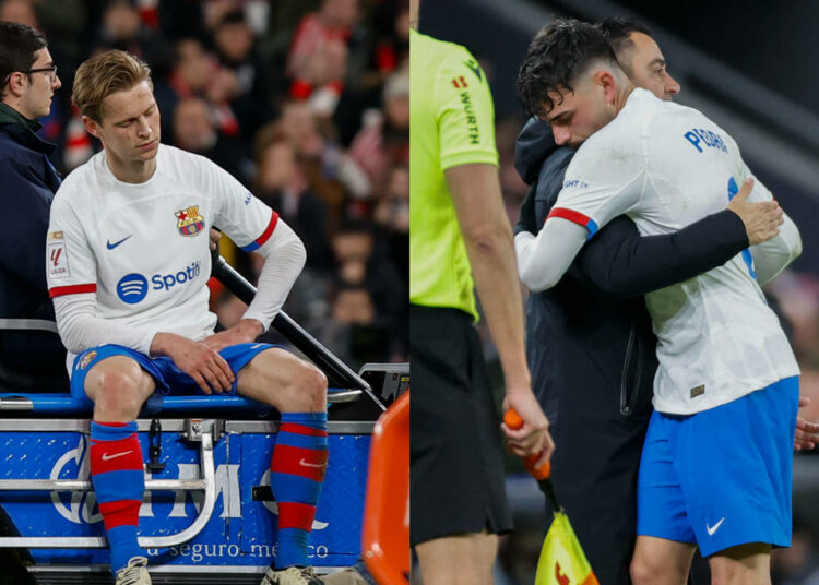 Se confirma la gravedad de las lesiones de Pedri y De Jong