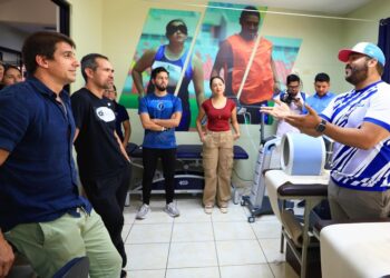 Diogo Gama, director de selecciones nacionales de la Fesfut impresionado por la calidad de servicios del INDES