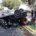 Accidente de tránsito deja un lesionado en San Salvador