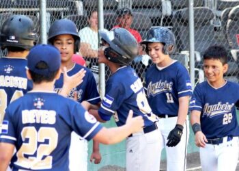 Agabeisi y Meanguera del Golfo inician con victoria en el torneo de béisbol infantil AA