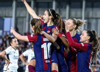 El Barca femenino arrolla al Real Madrid en la Liga F