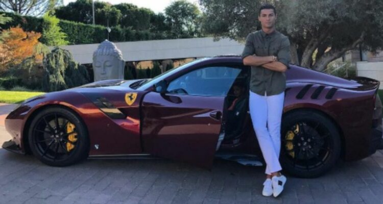 Cristiano Ronaldo sumó otro autos de lujo a su colección , esta vez es un Ferrari de más de 2 millones de dólares