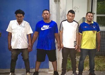 Capturan a cuatro hombres que causaron desórdenes públicos en Zacatecoluca