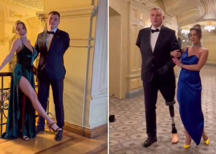 VIDEO | Una estrella porno realiza sesión fotográfica para apoyar a militares ucranianos con amputaciones