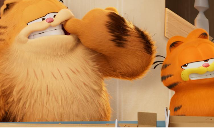 Garfield: Nuevos pósteres de la película revelan al papá del icónico gato