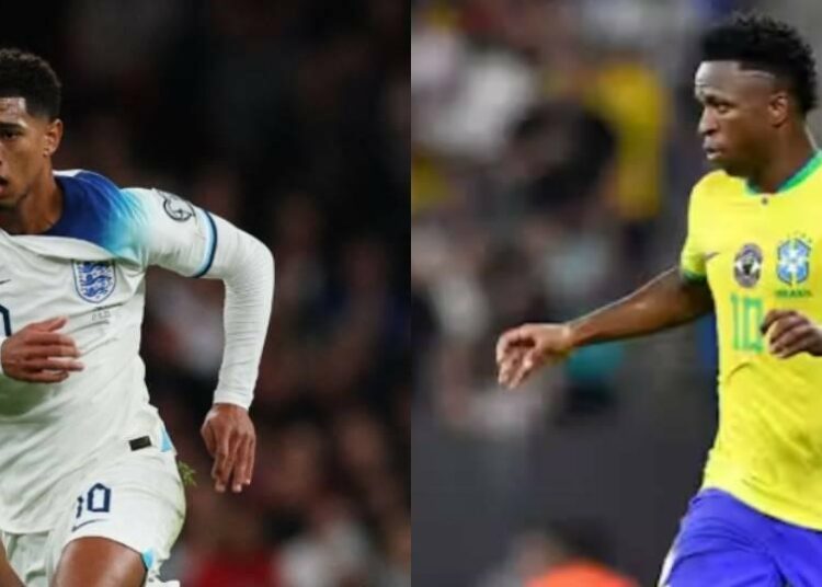 Partidazo Brasil vs Inglaterra en Wembley