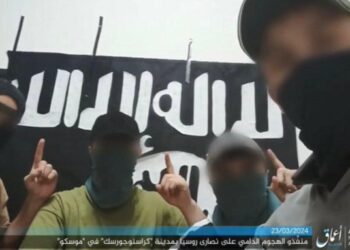 El Estado Islámico publicó una fotografía de los cuatro supuestos responsables del atentado en Rusia