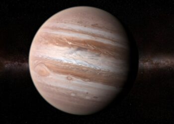 Revelan la imagen de una tormenta de Júpiter que es dos veces mayor que la Tierra