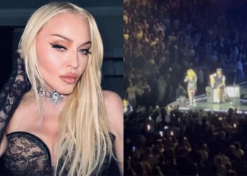 (VIDEO) Madonna se enoja con un fan por no pararse en el show… pero estaba en silla de ruedas