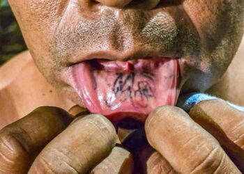 Capturan a pandillero de la MS que escondía su tatuaje en el labio inferior