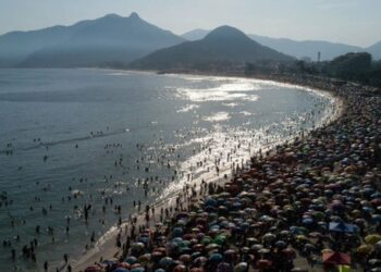Ola de calor en Brasil: la sensación térmica supera los 62 ºC en Río de Janeiro
