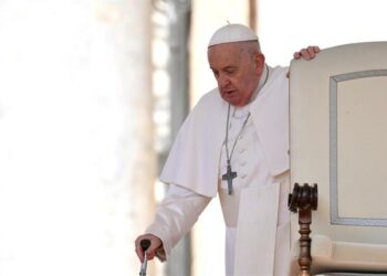 El papa Francisco no leyó la catequesis en su audiencia general en el Vaticano