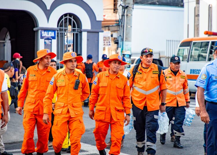 Protección Civil despliega operativo en actividades religiosas de Viernes Santo