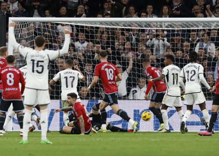 Real Madrid sigue de líder en LaLiga tras derrotar 4 – 0 al Celta