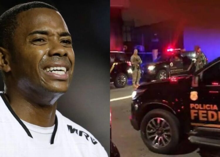 Robinho fue arrestado en Brasil para cumplir su condena por violación