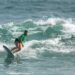 Los salvadoreños Alvarado, Portillo y Salinas avanzaron en el Surf City El Salvador ISA World Longboard Championship 2024