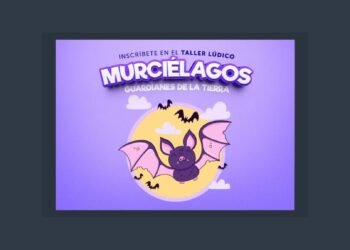 Museo de Historia Natural invita al taller «Murciélagos» este domingo 28 de abril en el parque Saburo Hirao