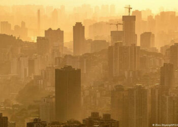 Casi la mitad de las grandes ciudades chinas se hunden