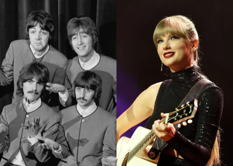 Taylor Swift volvió a arrebatarle un récord a The Beatles: esta vez en Reino Unido