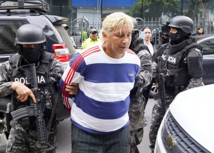 Juez dispone prisión para líder criminal señalado como uno de los más buscados en Ecuador