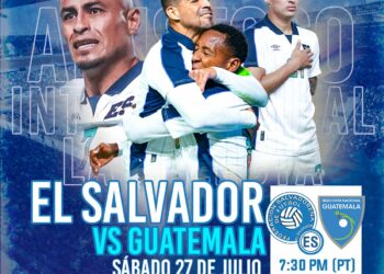 El Salvador y Guatemala jugarán un amistoso en EE.UU.