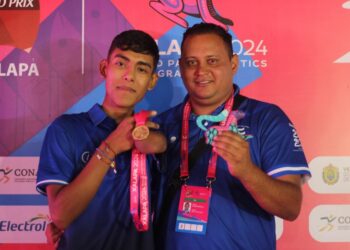 Paratletas salvadoreños destacaron en el Xalapa 2024 World Para Athletics Grand Prix