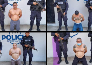 Capturan a pandilleros salvadoreños que fueron deportados de Estados Unidos