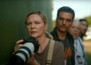 Kirsten Dunst muestra en la película «Guerra Civil» la destrucción de Estados Unidos