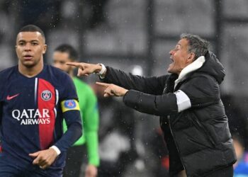 Luis Enrique asegura que es «mentira» que Mbappé le insultara
