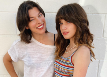 El increíble parecido de Milla Jovovich y su hija que va más allá del físico