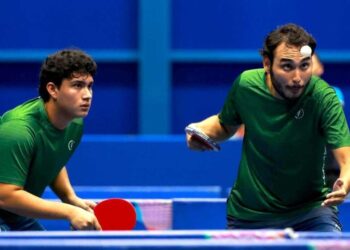 El Salvador gana medalla de plata en tenis de mesa a nivel de Centro América