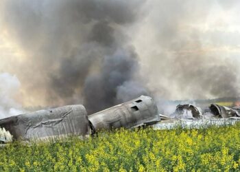 Ucrania derribó un bombardero ruso de largo alcance empleado para lanzar misiles de crucero