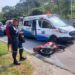 Accidente de Tránsito deja dos motociclistas con lesiones en carretera a Panchimalco