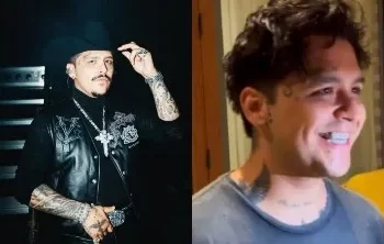 Christian Nodal estrena lujosa dentadura de oro y diamantes