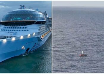 Un crucero rescató a varias personas que se encontraban a la deriva en el Caribe