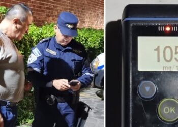 Capturan al alcalde de Santa Elena por conducir en estado de ebriedad