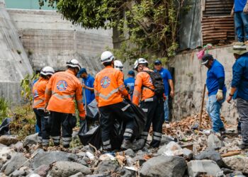 Protección Civil implementa Jornada de Mitigación de Riesgos por la temporada lluviosa