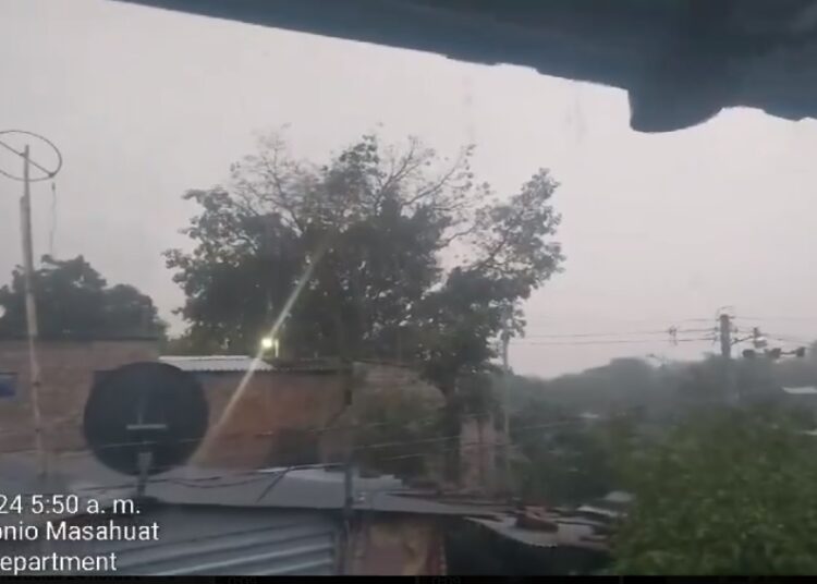Pronostican lluvias en varios puntos del territorio nacional